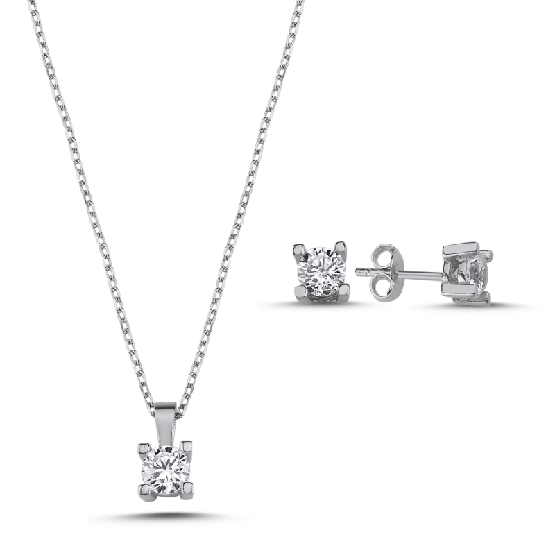 23. Srebrni set CUBIC 5mm