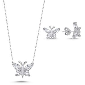 6. Srebrni set BUTTERFLY