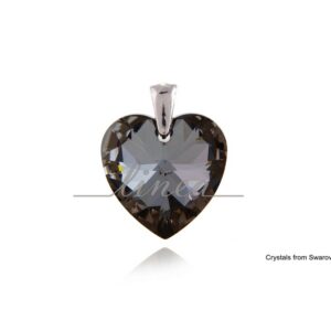 12. Srebrni privezak SILVER NIGHT HEART 28