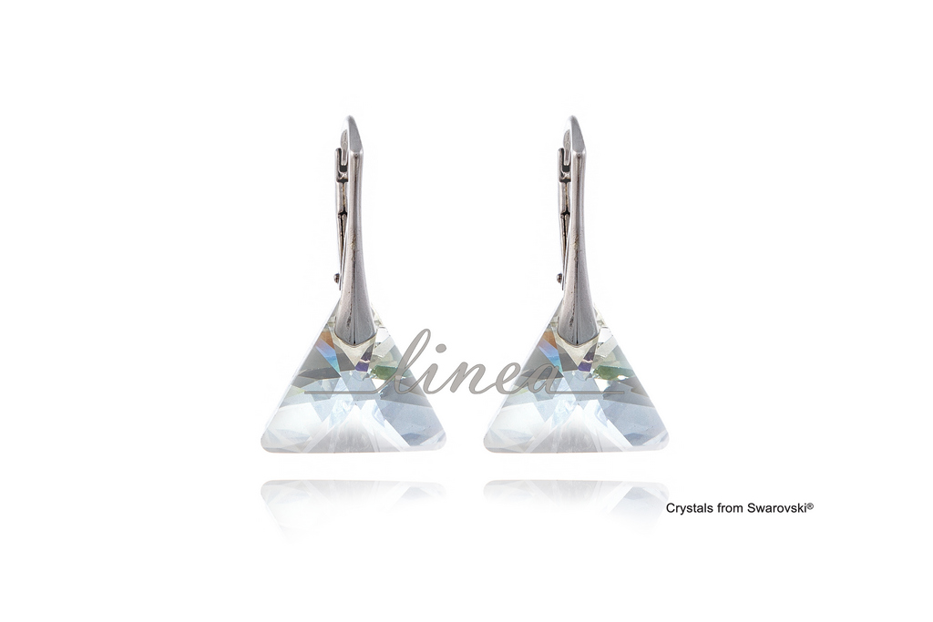 13. Srebrne minđuše SILVER SHADE TRIANGLE