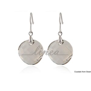 14. Srebrne minđuše SILVER SHADE TWIST