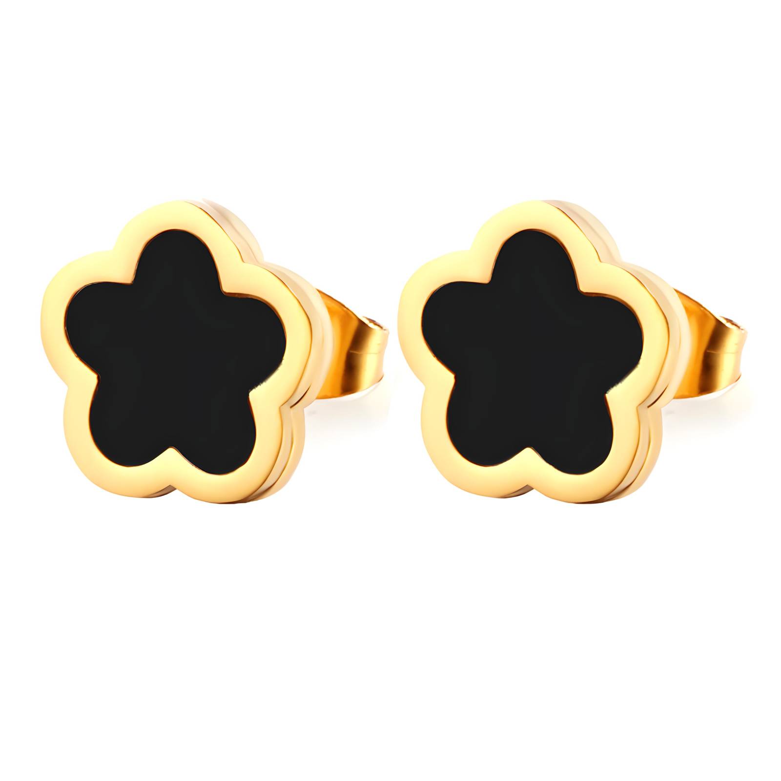 13. Minđuše FLOWER BLACK (1)