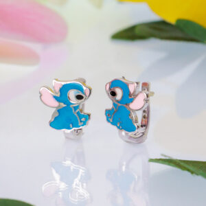Srebrne minđuše PRIJATELJ STITCH