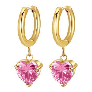 Minđuše GOLDEN PINK
