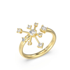 GUESS Ženski prsten JUBR05565JWYG56
